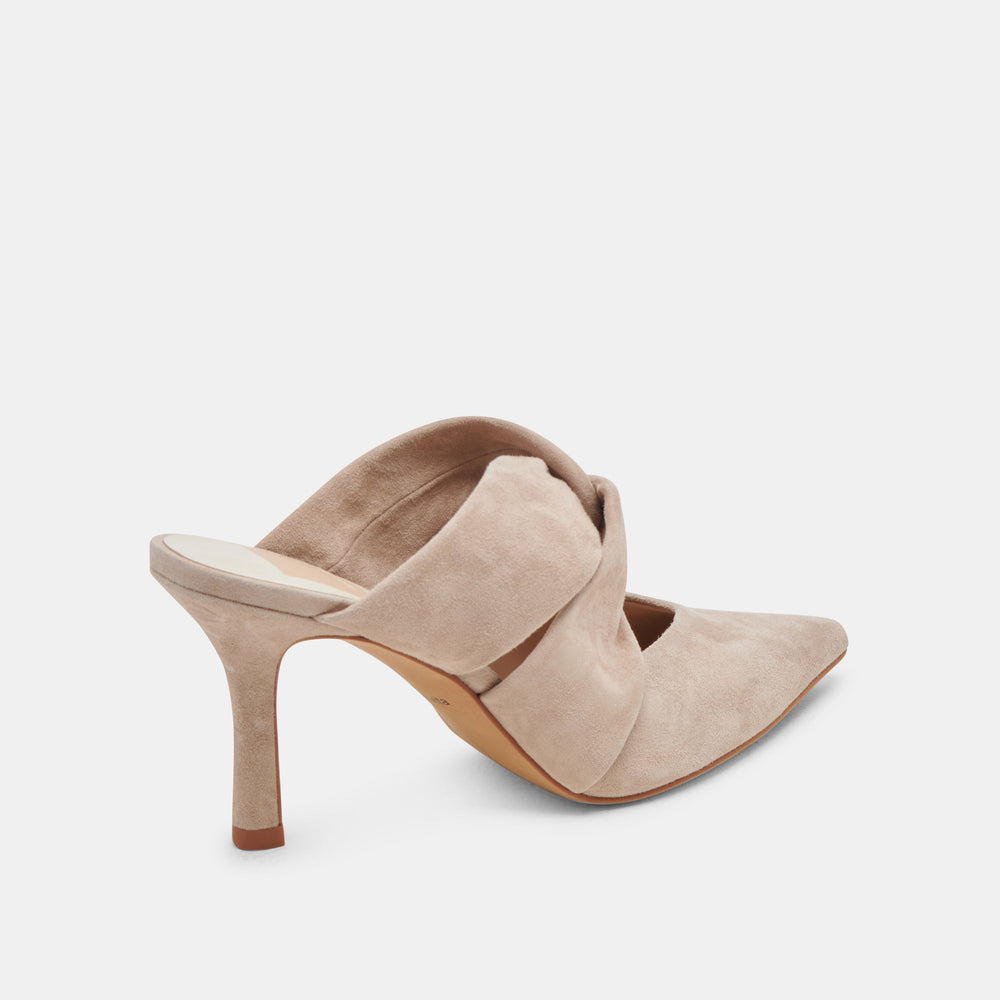 KELSY HEELS TAUPE SUEDE | Dolce Vita Women