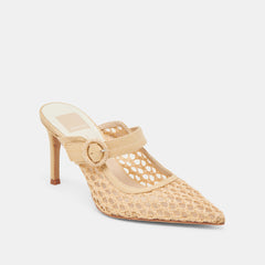 KEEKEE HEELS LT NATURAL WOVEN RAFFIA | Women Dolce Vita