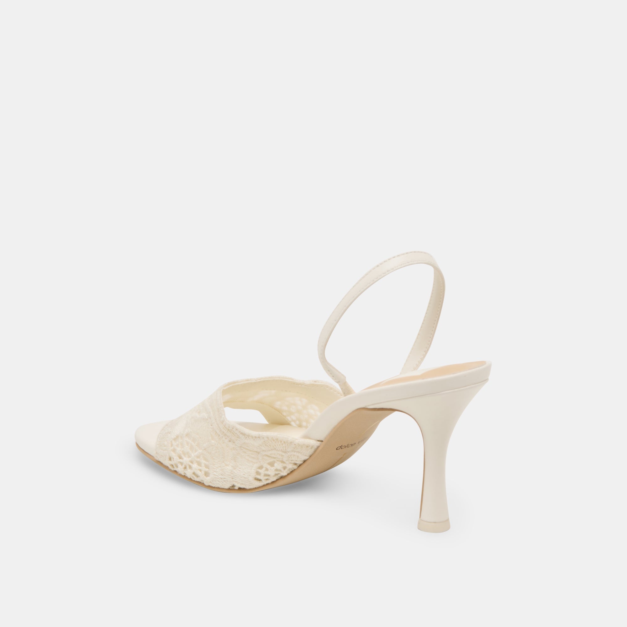 LARRA HEELS WHITE CROCHET | Dolce Vita Women