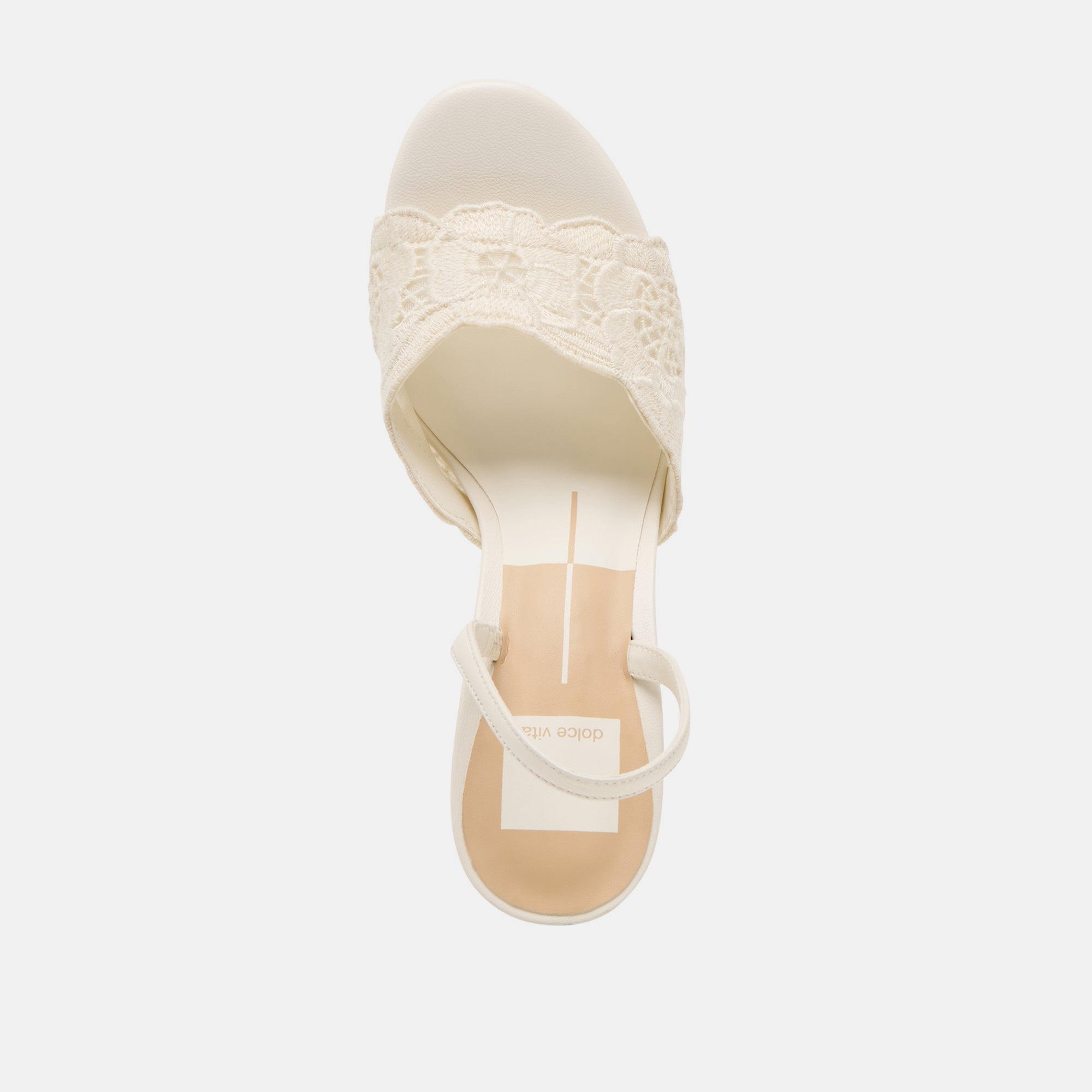 LARRA HEELS WHITE CROCHET | Dolce Vita Women