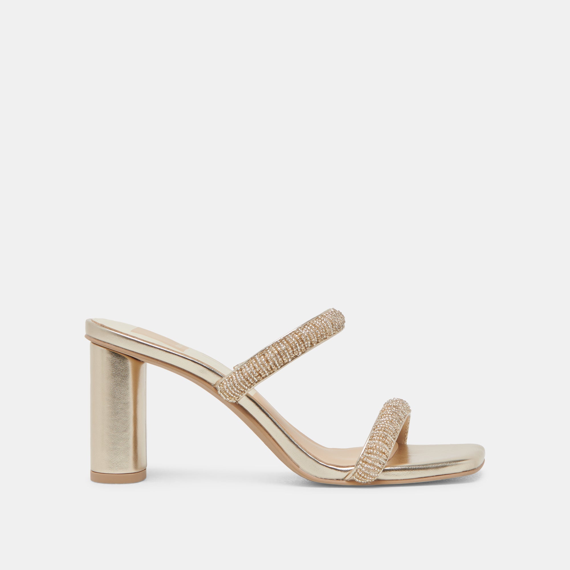 NOLAH HEELS GOLD MULTI BEADS | Dolce Vita Women
