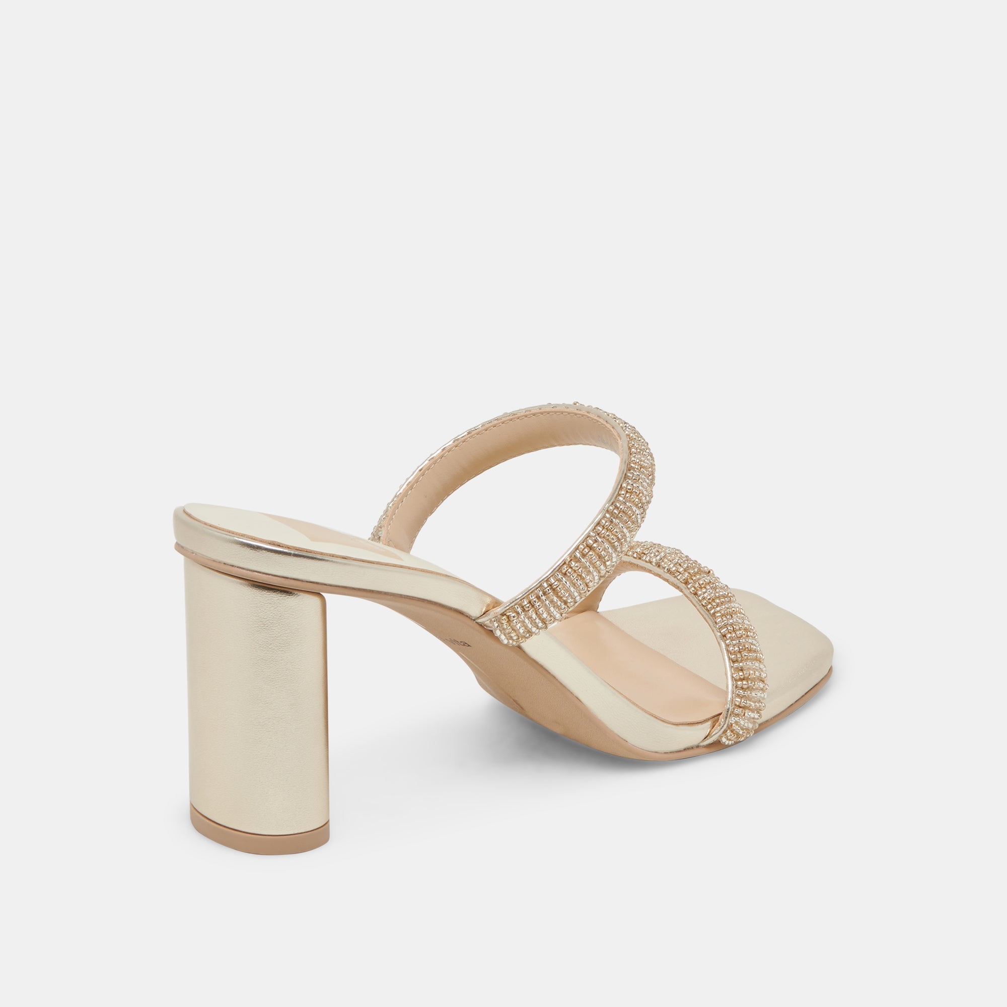 NOLAH HEELS GOLD MULTI BEADS | Dolce Vita Women