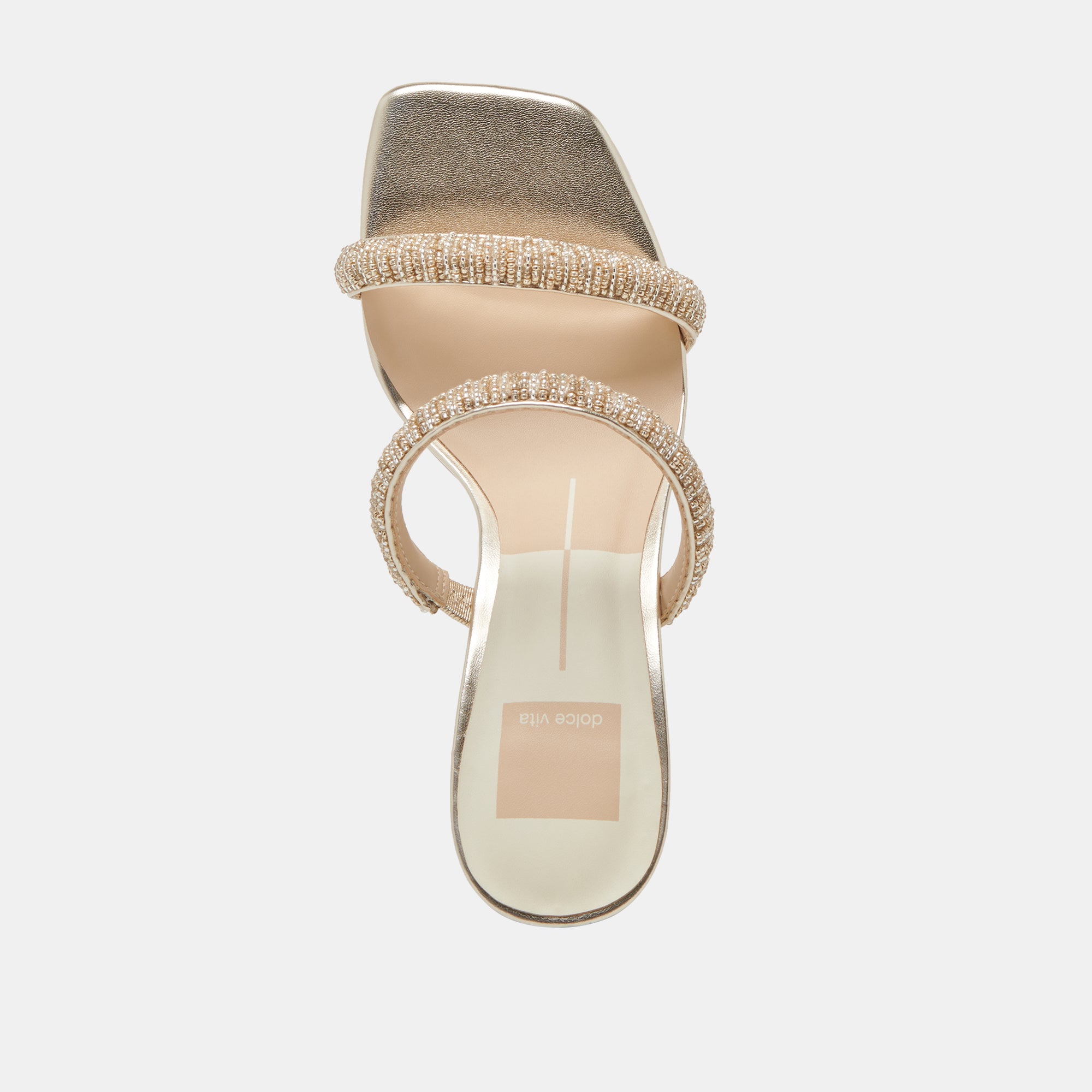 NOLAH HEELS GOLD MULTI BEADS | Dolce Vita Women