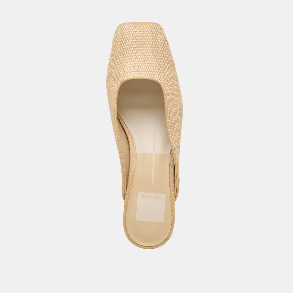 UMARA HEELS LT NATURAL RAFFIA | Women Dolce Vita