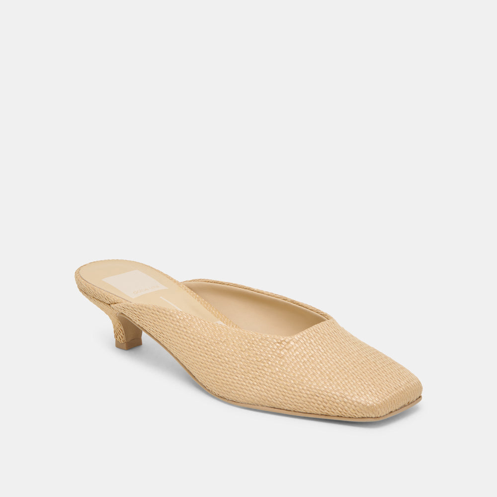 UMARA HEELS LT NATURAL RAFFIA | Women Dolce Vita