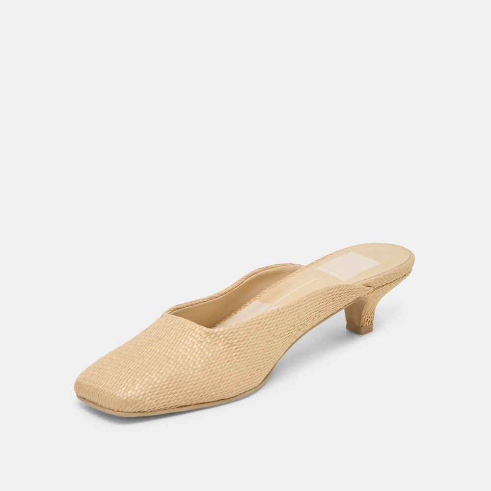 UMARA HEELS LT NATURAL RAFFIA | Women Dolce Vita