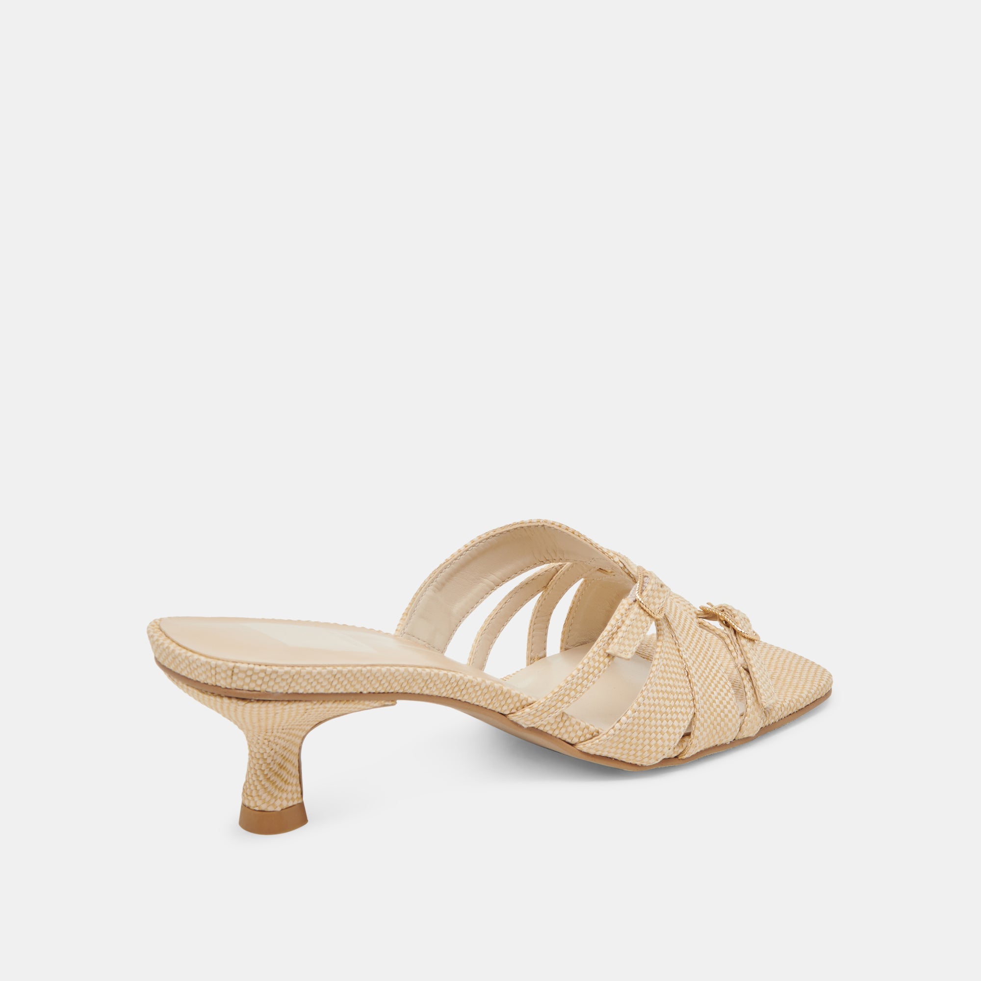 BRYANT HEELS NATURAL WOVEN RAFFIA | Women Dolce Vita