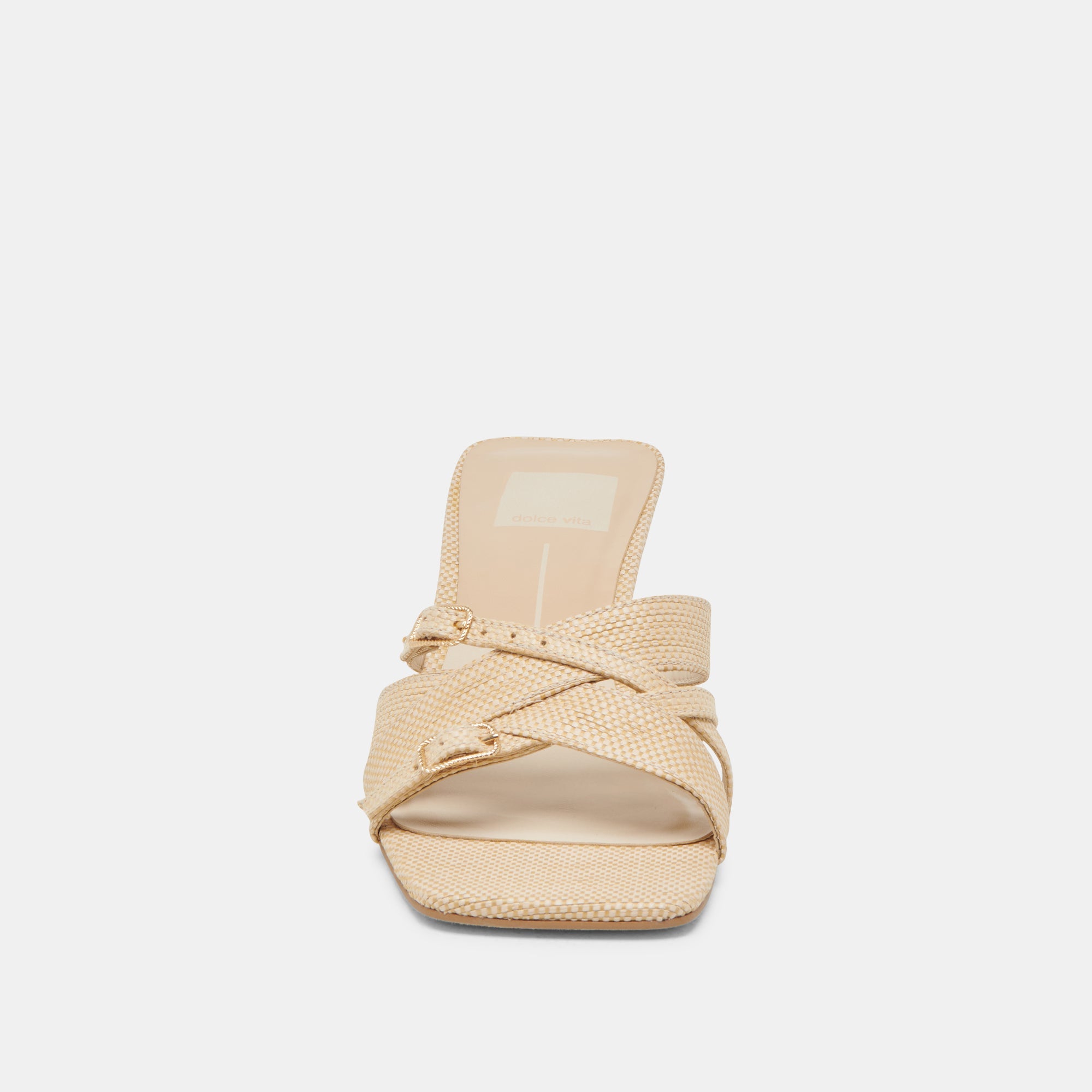 BRYANT HEELS NATURAL WOVEN RAFFIA | Women Dolce Vita