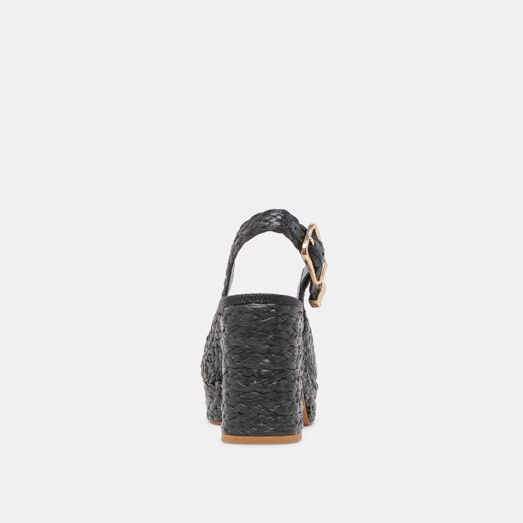 FLORES HEELS ONYX RAFFIA | Women Dolce Vita