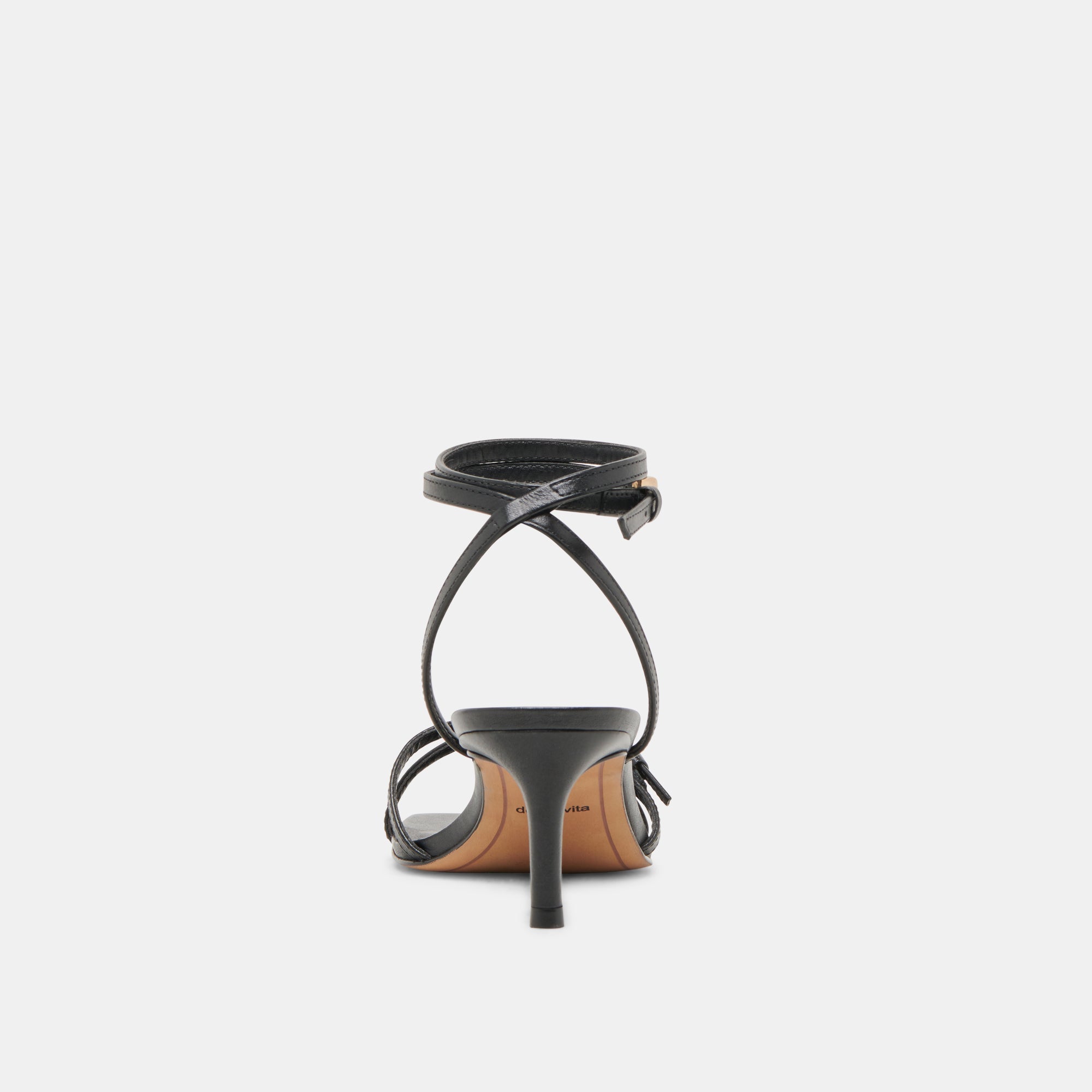 BAMBY HEELS BLACK LEATHER | Dolce Vita Women