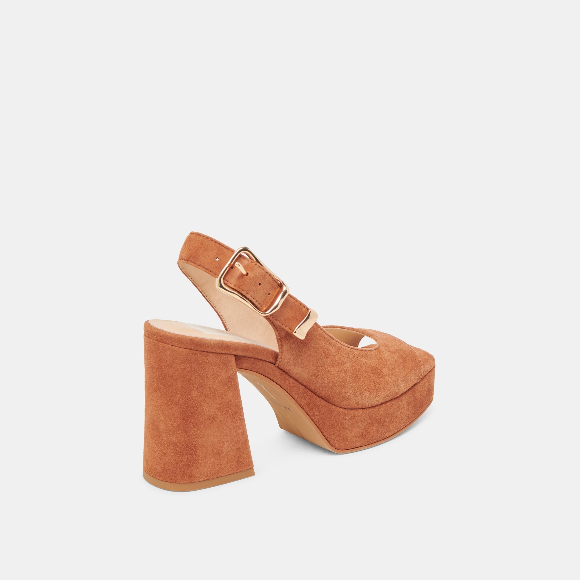 FLORES HEELS CARAMEL SUEDE | Dolce Vita Women