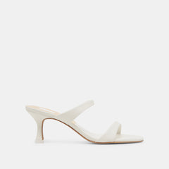 Genora White Leather Heels | Dolce Vita Women