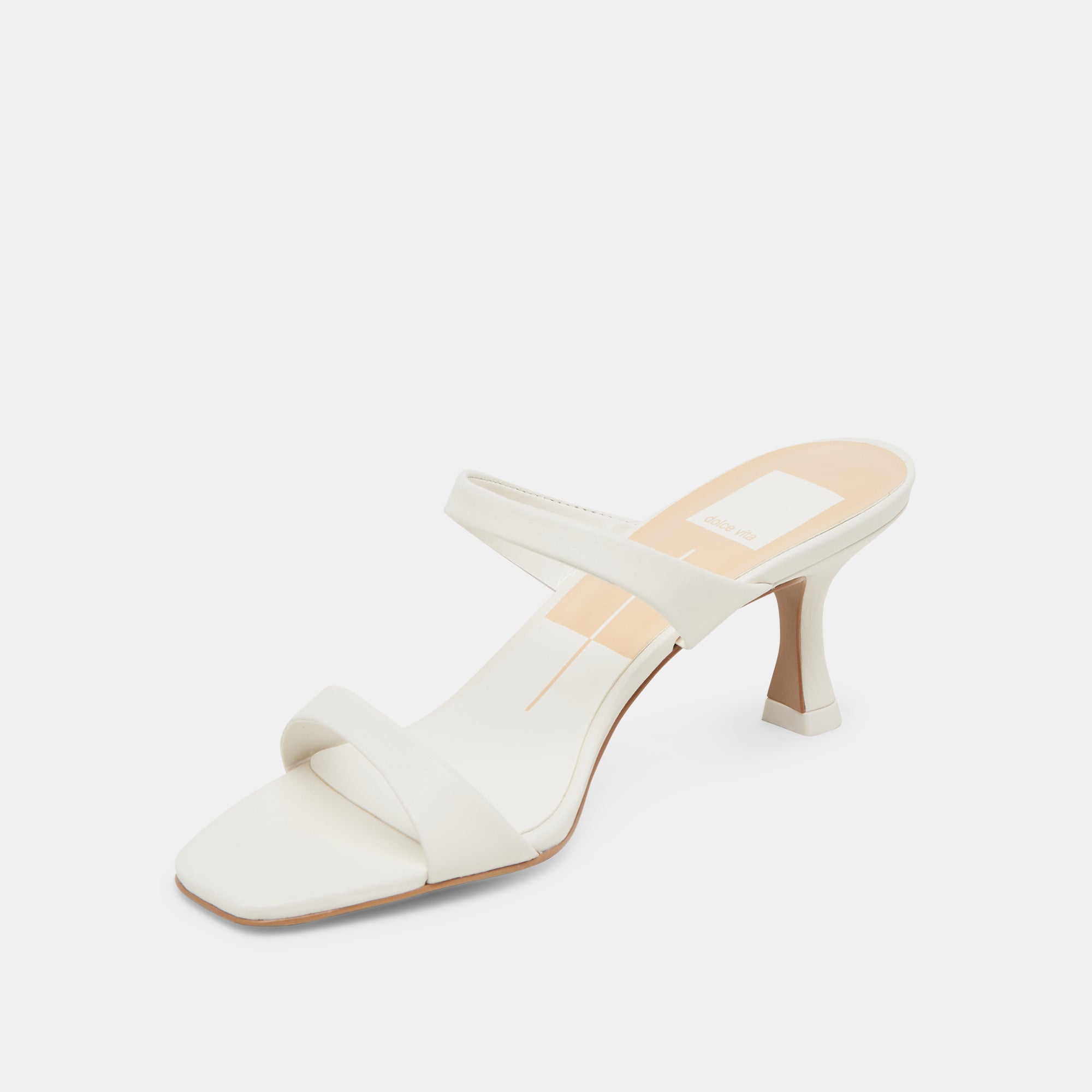 Genora White Leather Heels | Dolce Vita Women