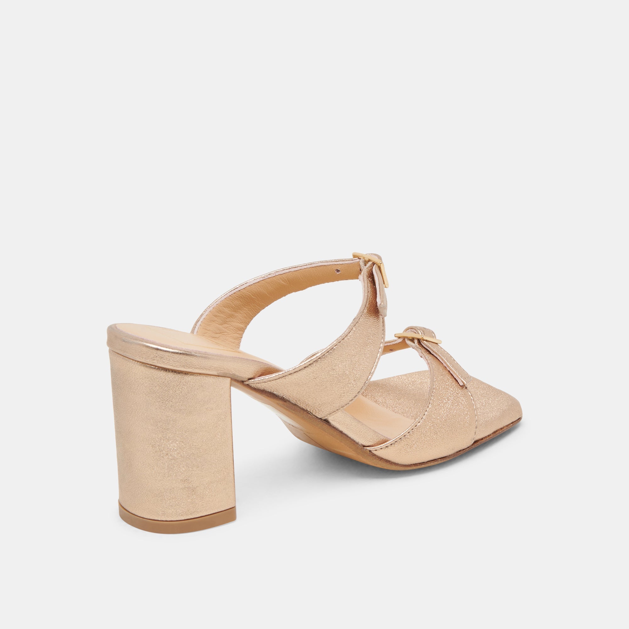 SHANE HEELS GOLD METALLIC LEATHER | Women Dolce Vita