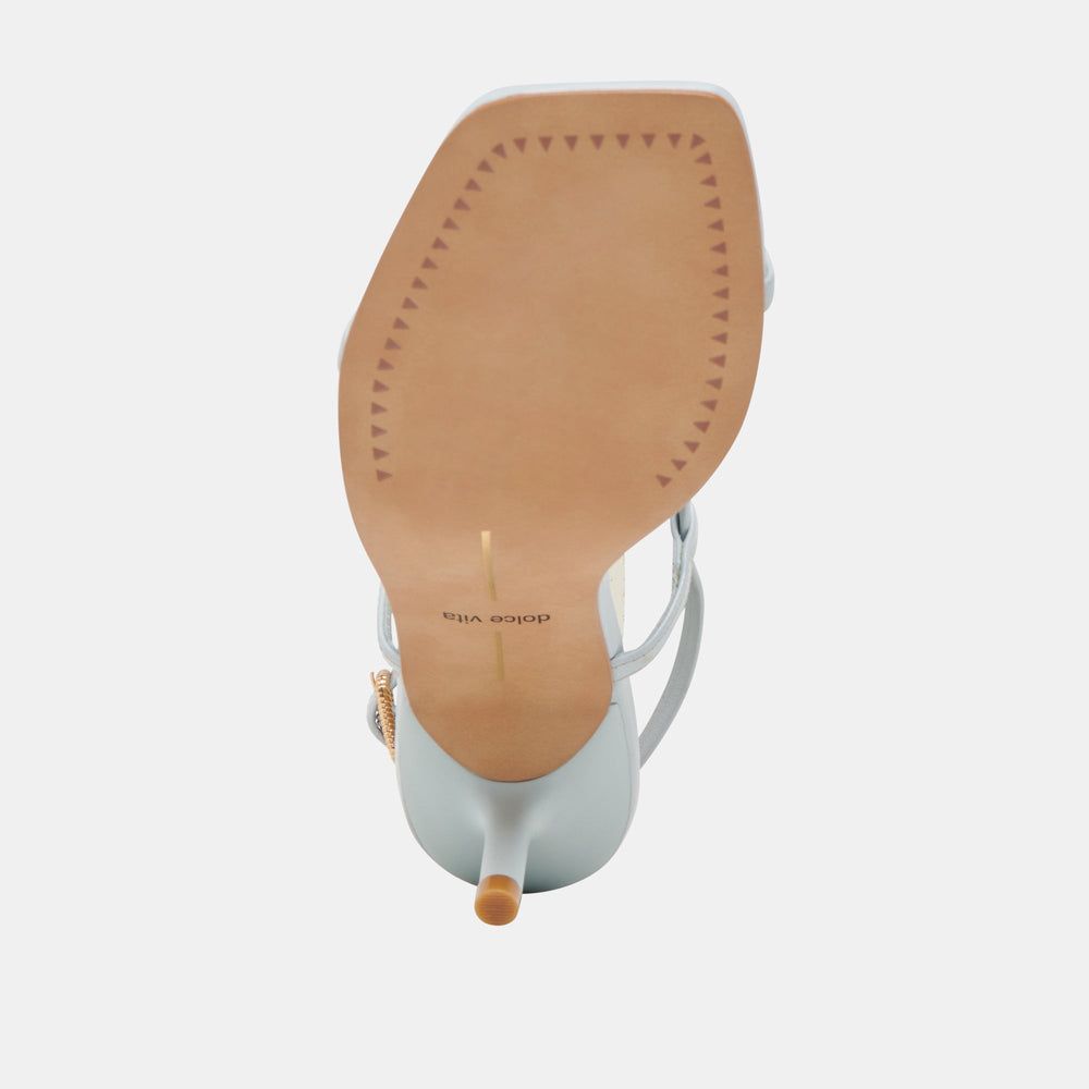 LAURY HEELS ICE BLUE LEATHER | Dolce Vita Women