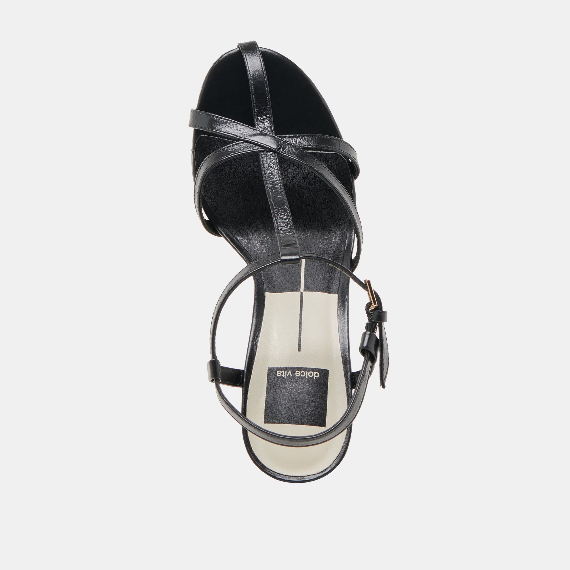 LIANE HEELS MIDNIGHT CRINKLE PATENT | Dolce Vita Women