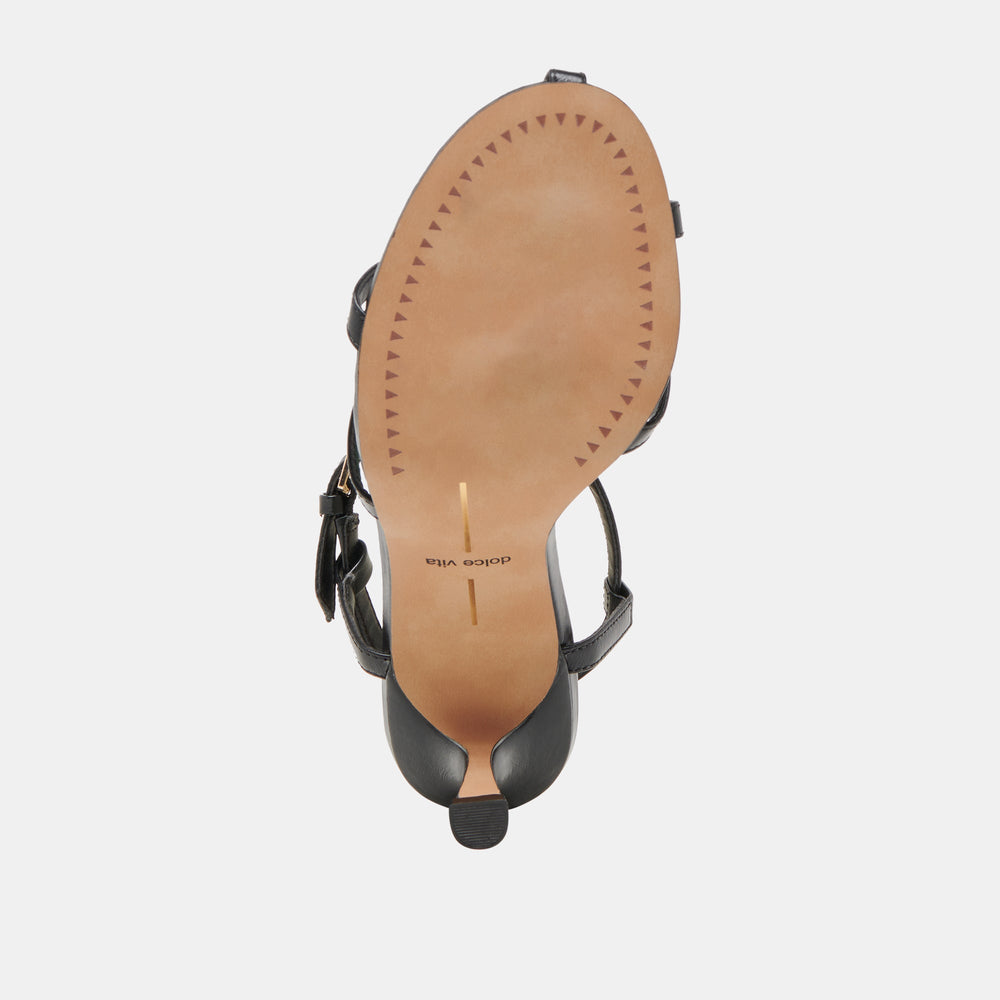 LIANE HEELS MIDNIGHT CRINKLE PATENT | Dolce Vita Women