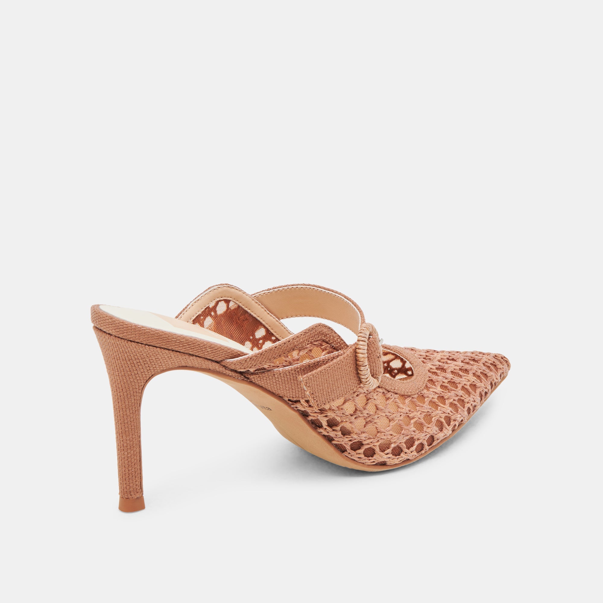 KEEKEE HEELS SADDLE WOVEN RAFFIA | Women Dolce Vita