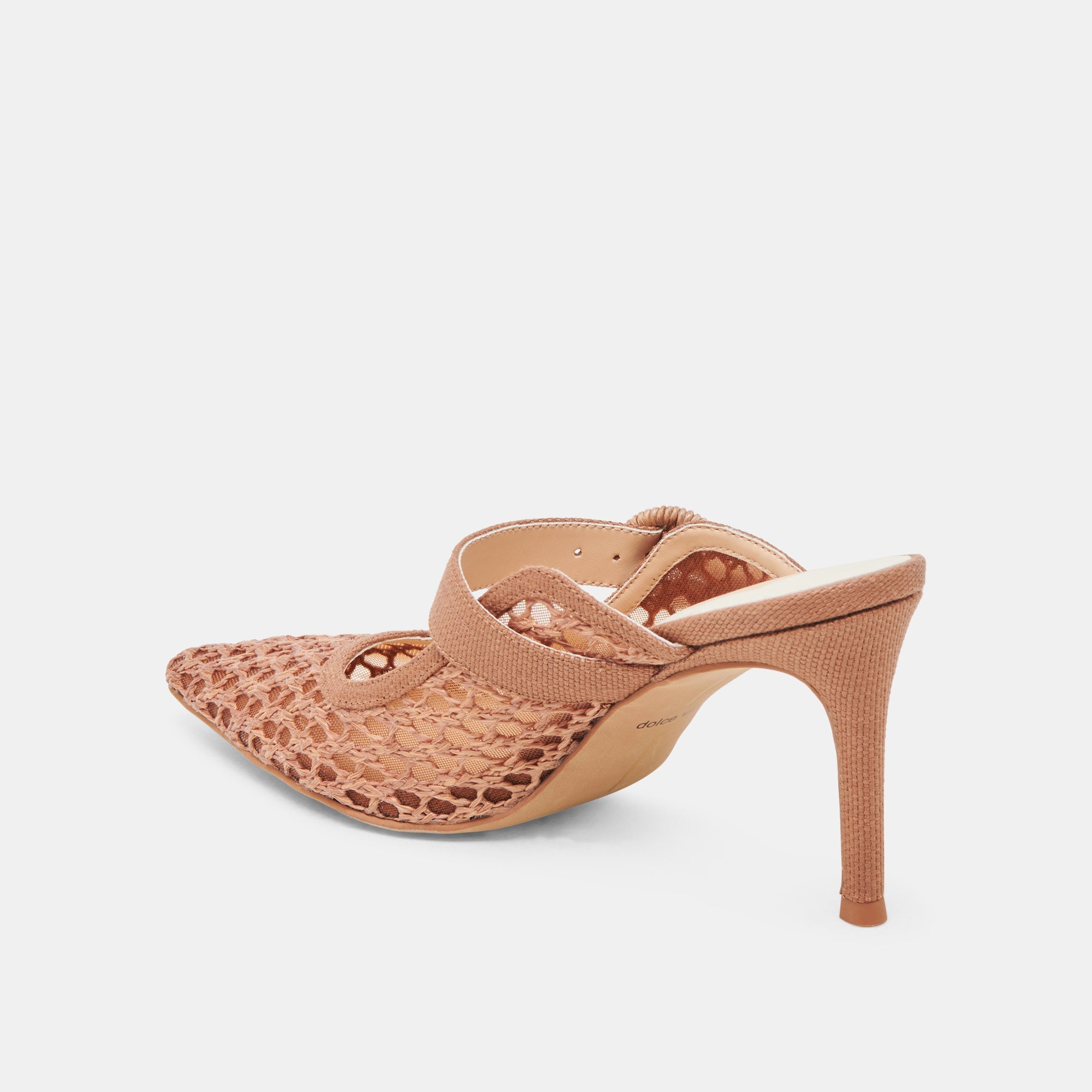 KEEKEE HEELS SADDLE WOVEN RAFFIA | Women Dolce Vita