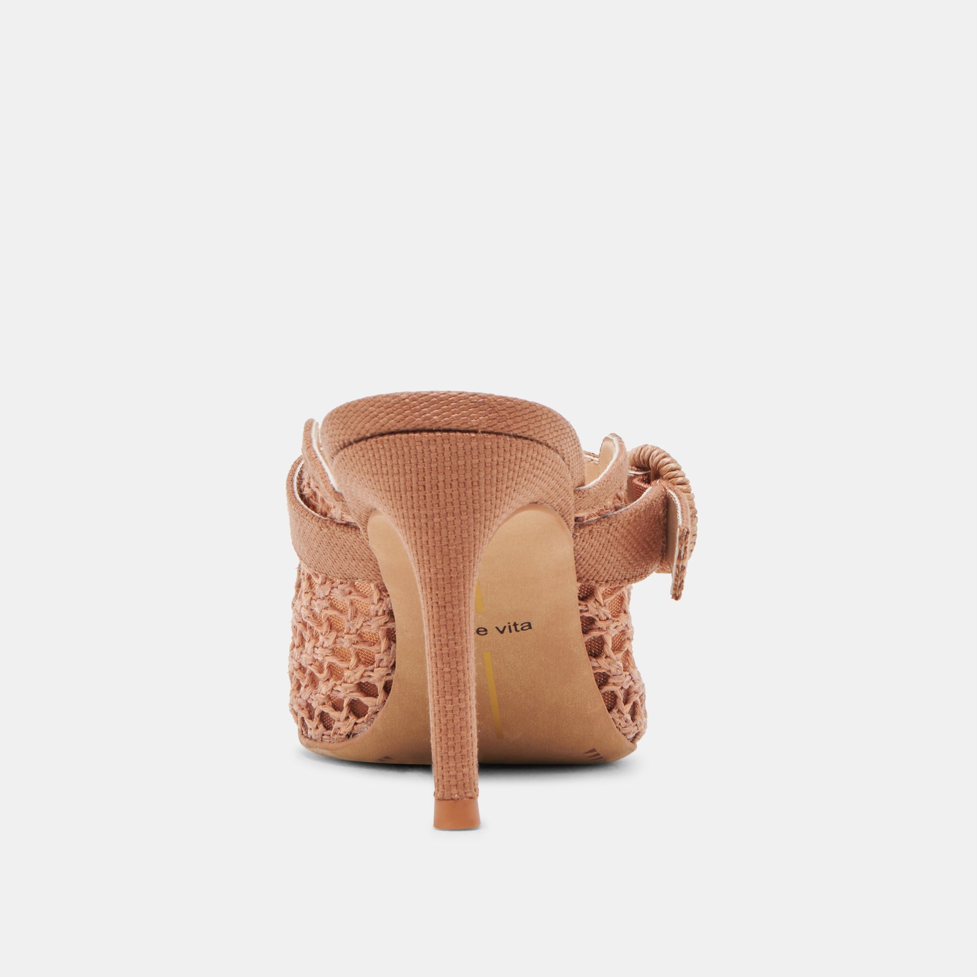 KEEKEE HEELS SADDLE WOVEN RAFFIA | Women Dolce Vita