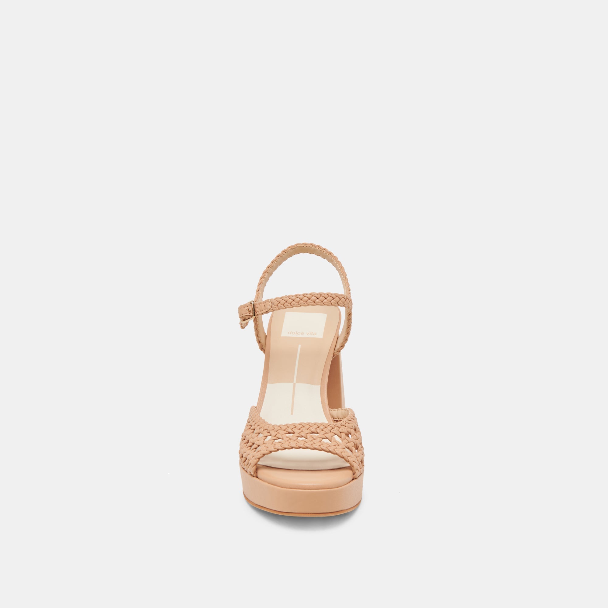 PEYTEN WIDE HEELS CAFE WOVEN STELLA | Women Dolce Vita
