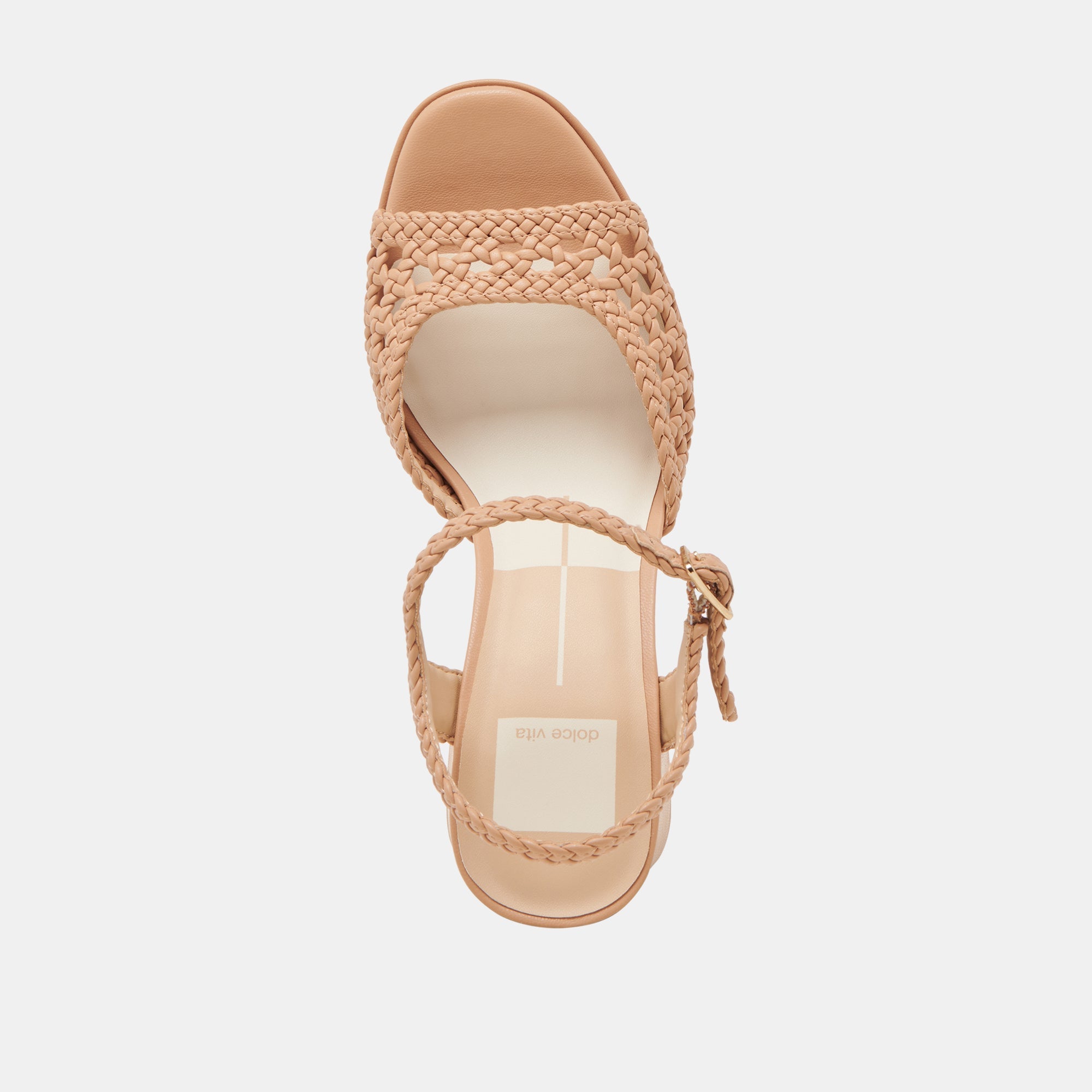 PEYTEN WIDE HEELS CAFE WOVEN STELLA | Women Dolce Vita