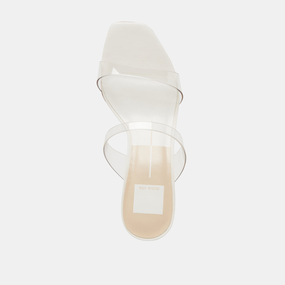 Genora Crystal Vinyl Heels | Dolce Vita Women