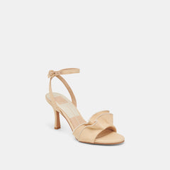 LUNETE HEELS LT NATURAL WOVEN RAFFIA | Women Dolce Vita