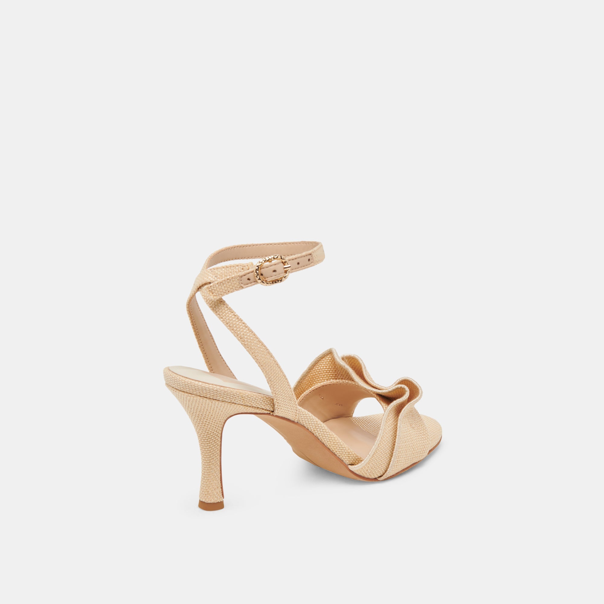 LUNETE HEELS LT NATURAL WOVEN RAFFIA | Women Dolce Vita