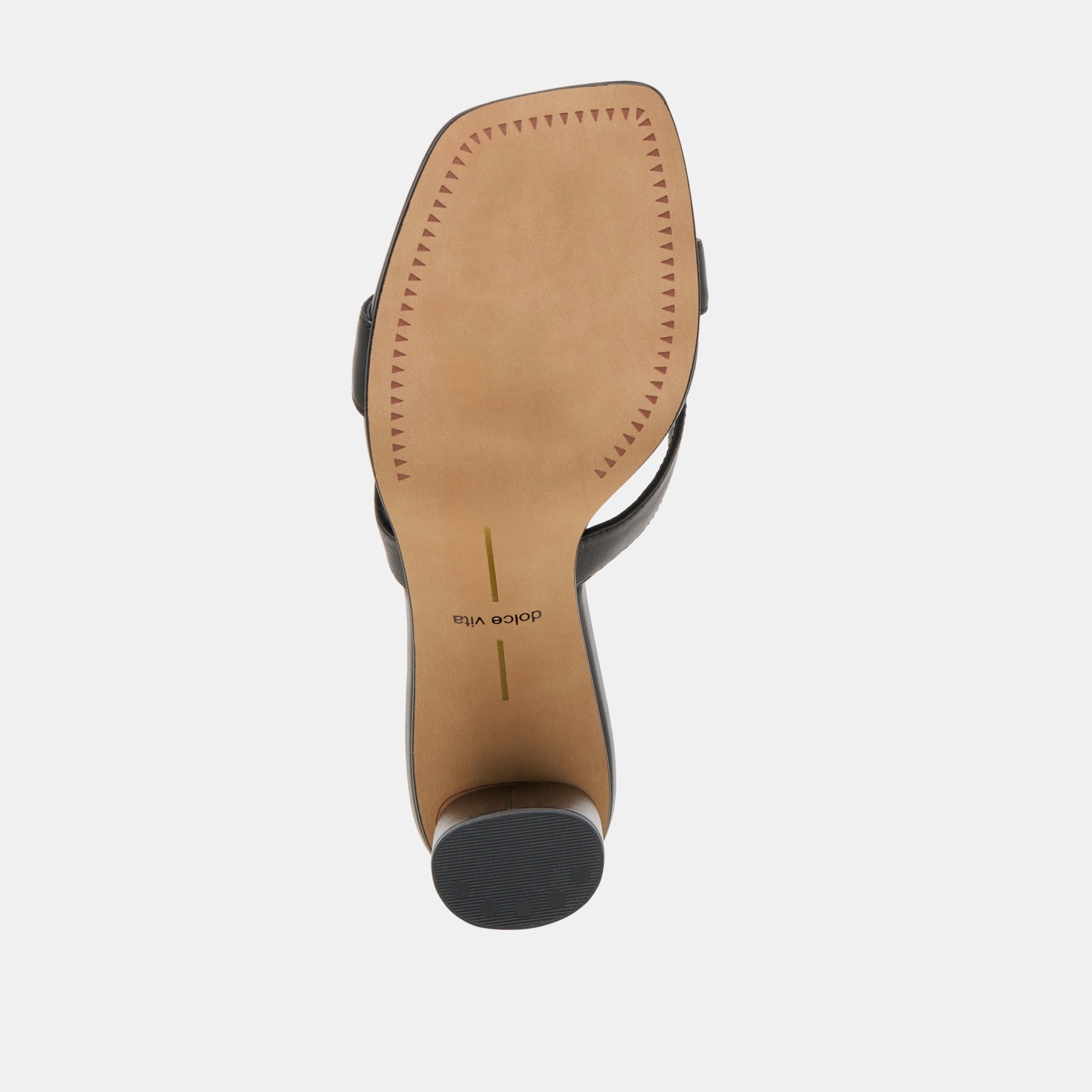 Nikil Black Leather Heels | Women Dolce Vita