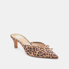 KAIRI MID HEELS DK LEOPARD SUEDE | Dolce Vita Women