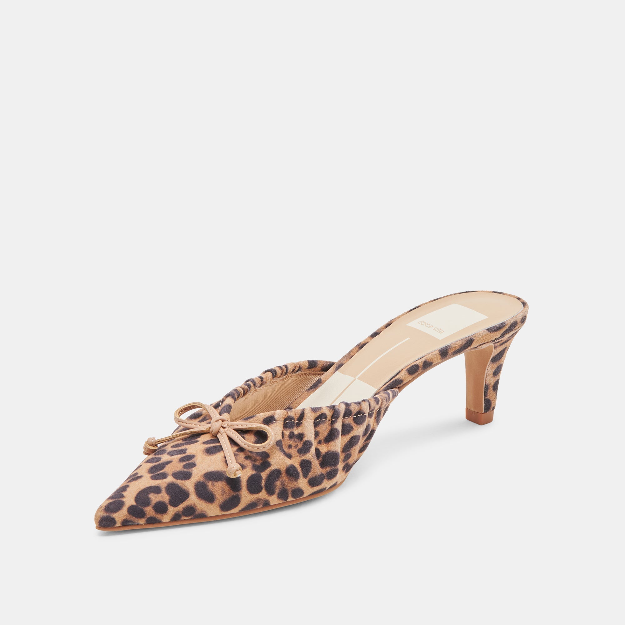 KAIRI MID HEELS DK LEOPARD SUEDE | Dolce Vita Women