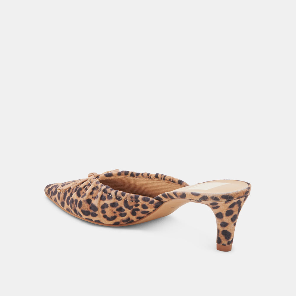 KAIRI MID HEELS DK LEOPARD SUEDE | Dolce Vita Women