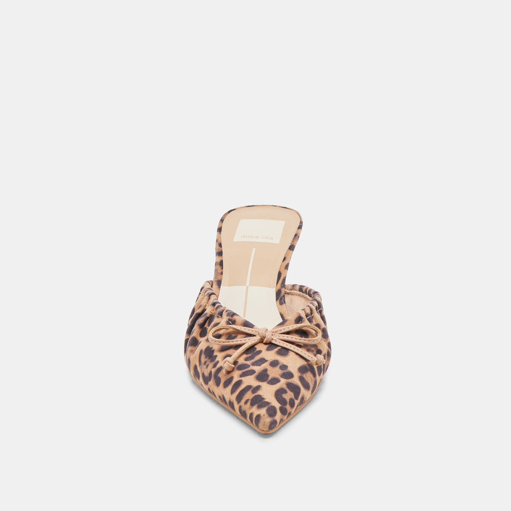 KAIRI MID HEELS DK LEOPARD SUEDE | Dolce Vita Women