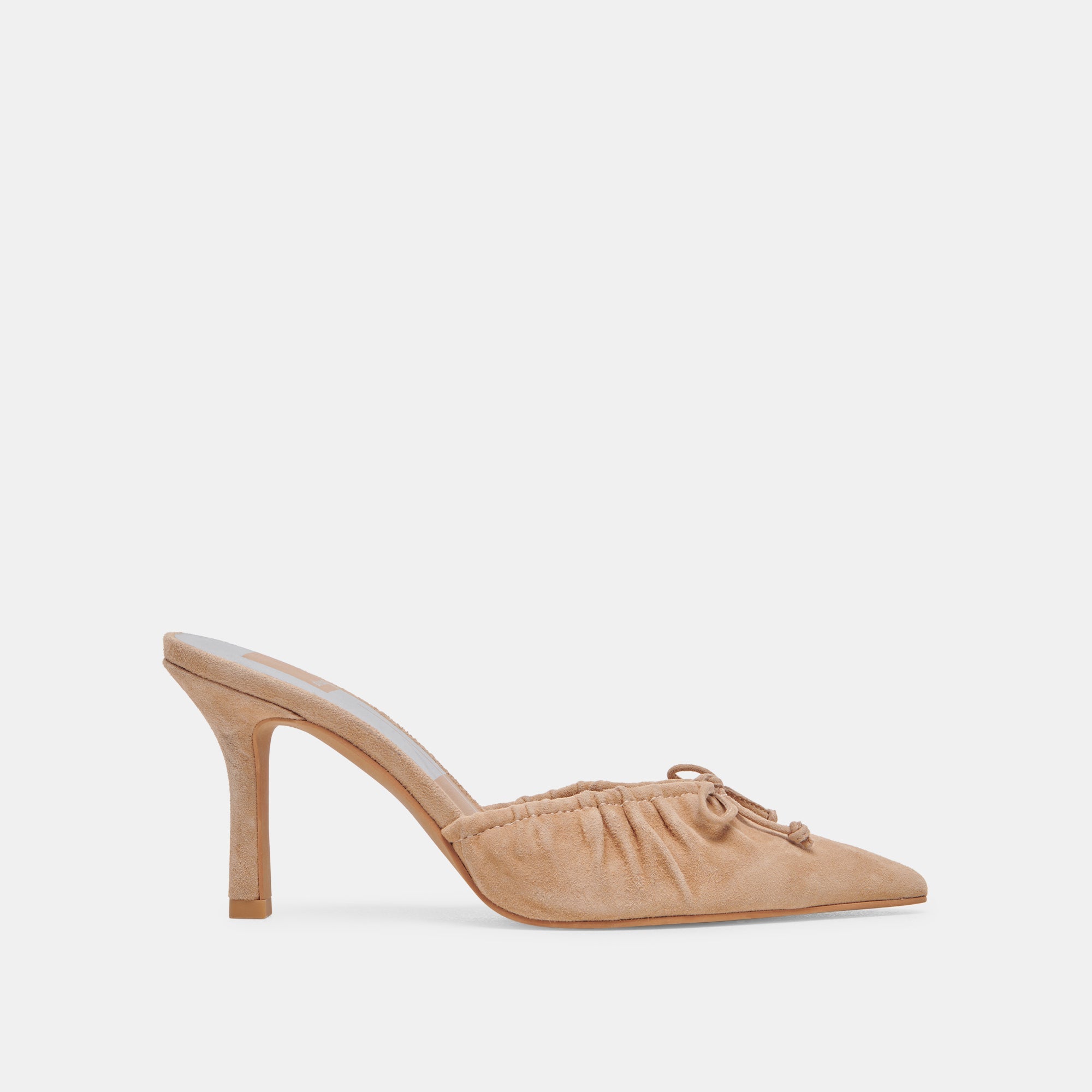 KAIRI HEELS CAMEL SUEDE | Women Dolce Vita