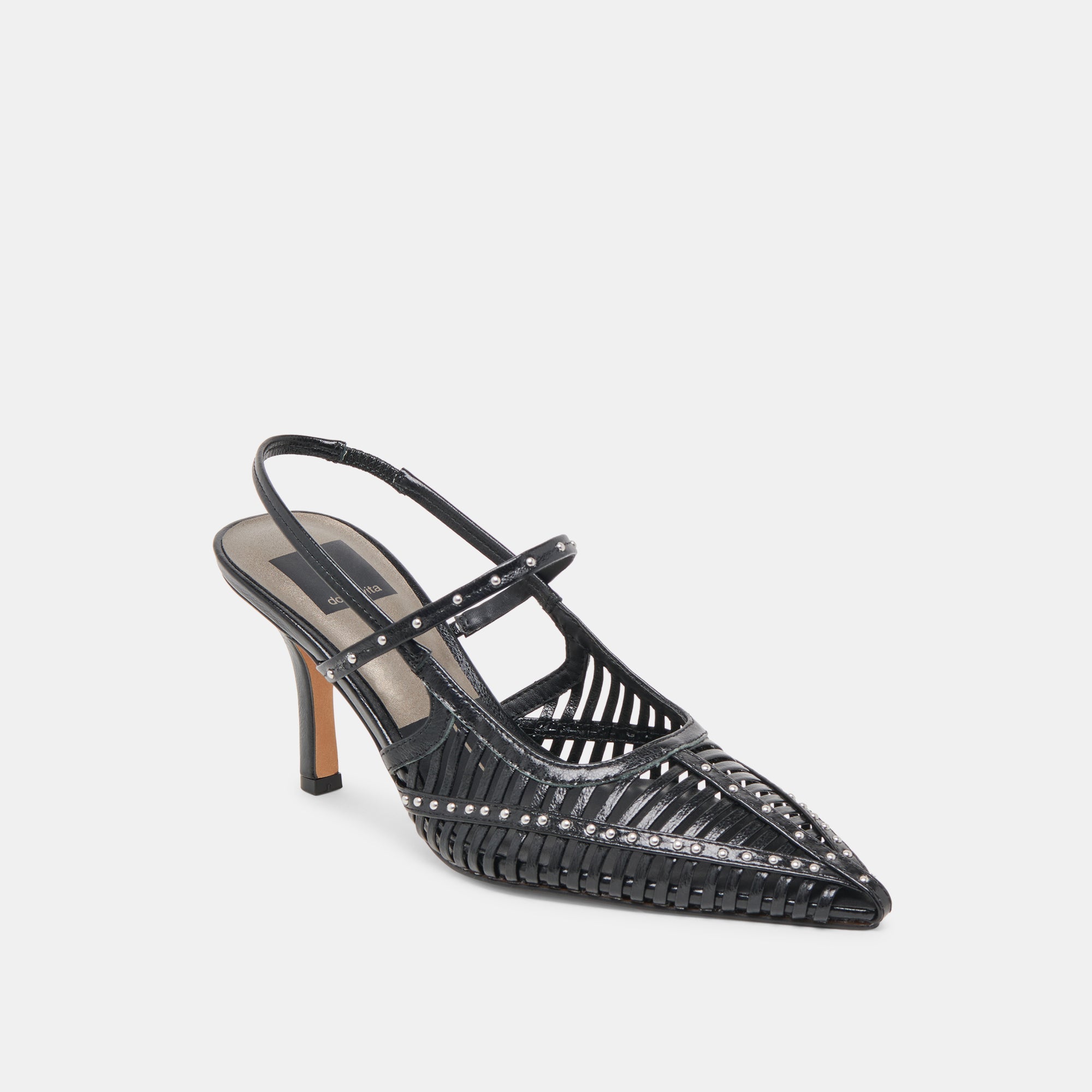 HENSAL HEELS MIDNIGHT CRINKLE PATENT | Dolce Vita Women