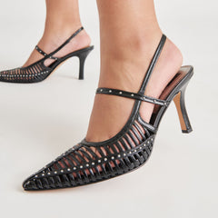 HENSAL HEELS MIDNIGHT CRINKLE PATENT | Dolce Vita Women