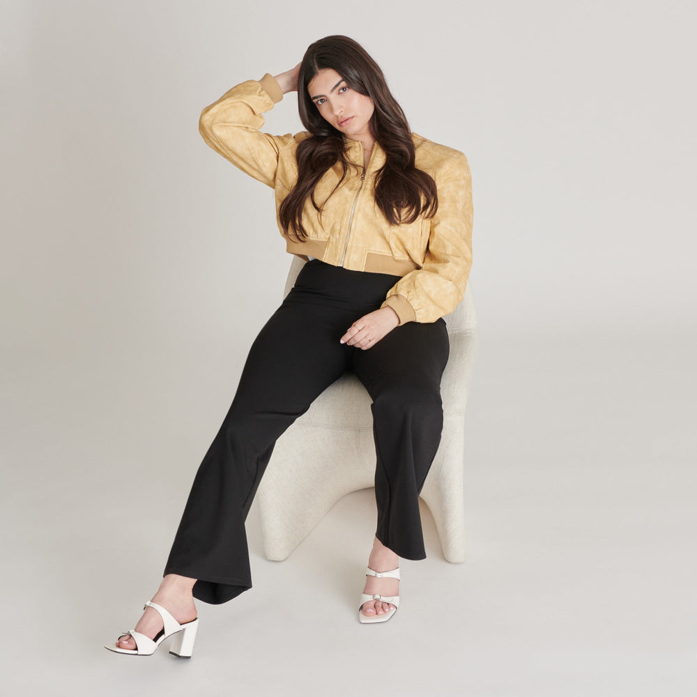 SHANE HEELS OFF WHITE CRINKLE PATENT | Women Dolce Vita