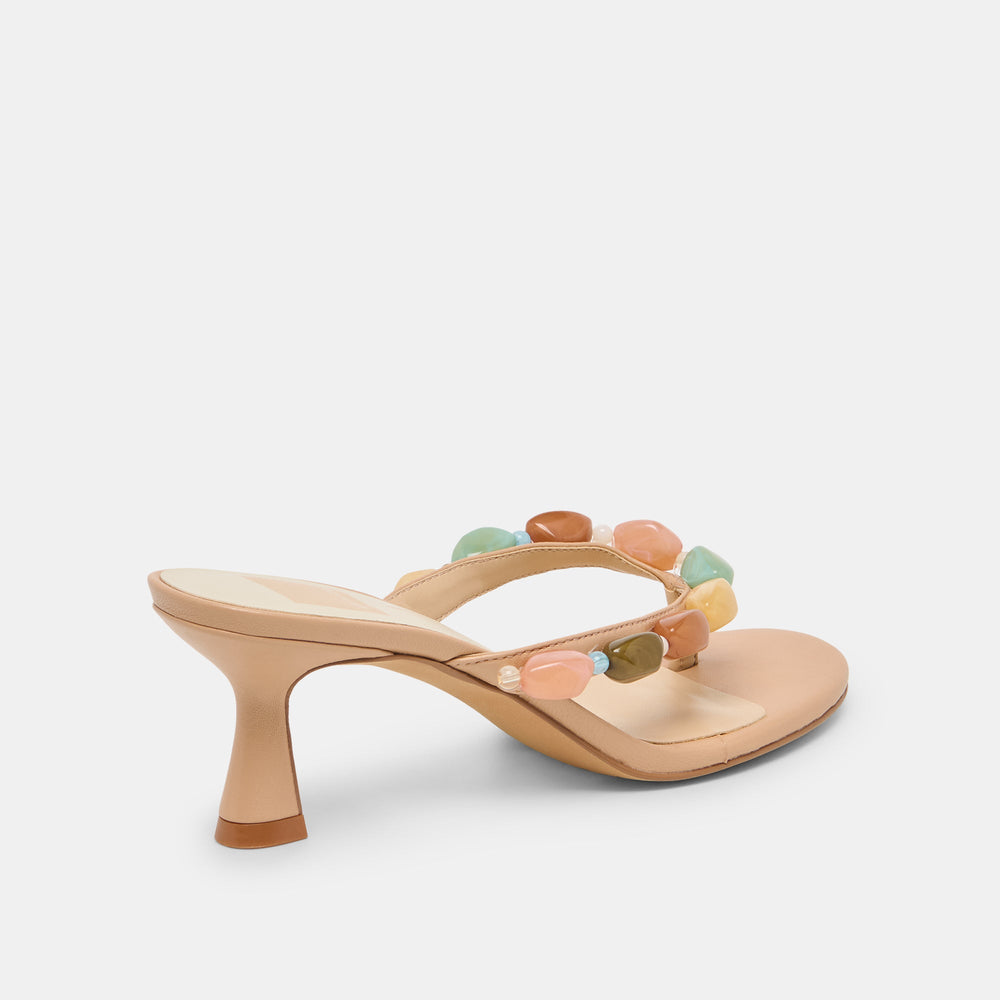 Daksie Cafe Leather Heels | Women Dolce Vita