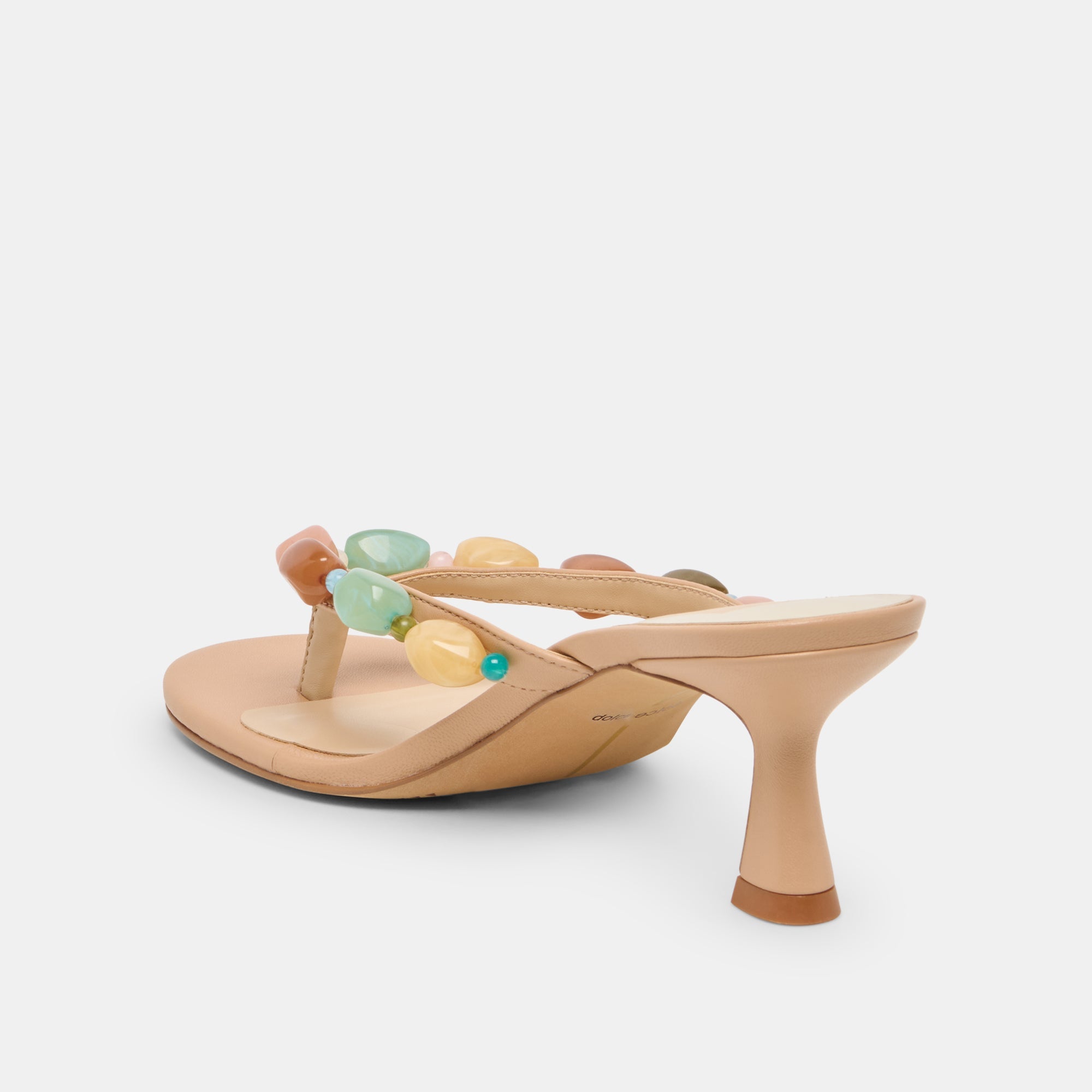 Daksie Cafe Leather Heels | Women Dolce Vita