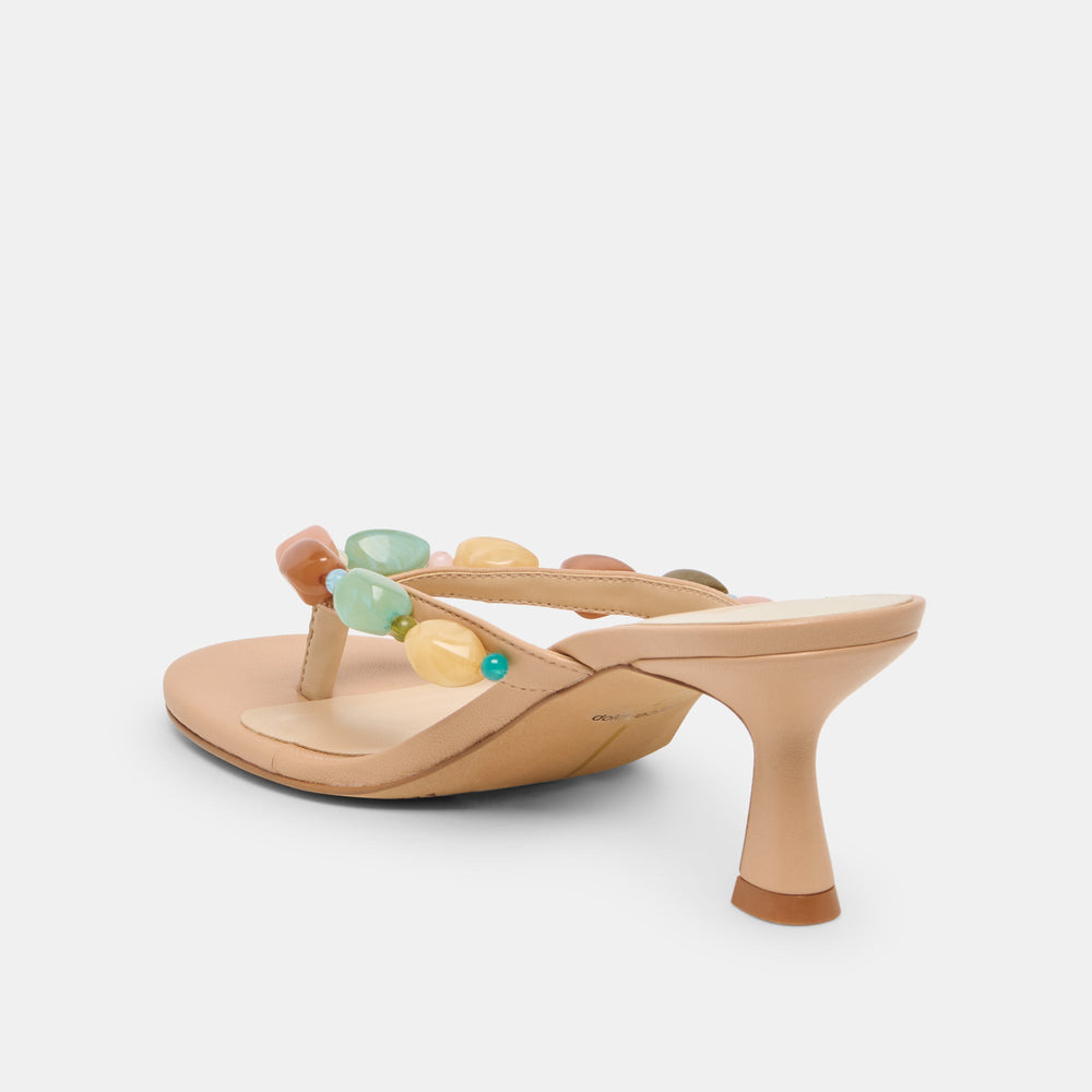 Daksie Cafe Leather Heels | Women Dolce Vita