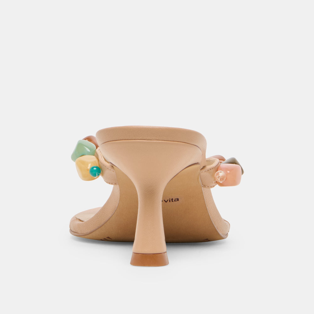 Daksie Cafe Leather Heels | Women Dolce Vita