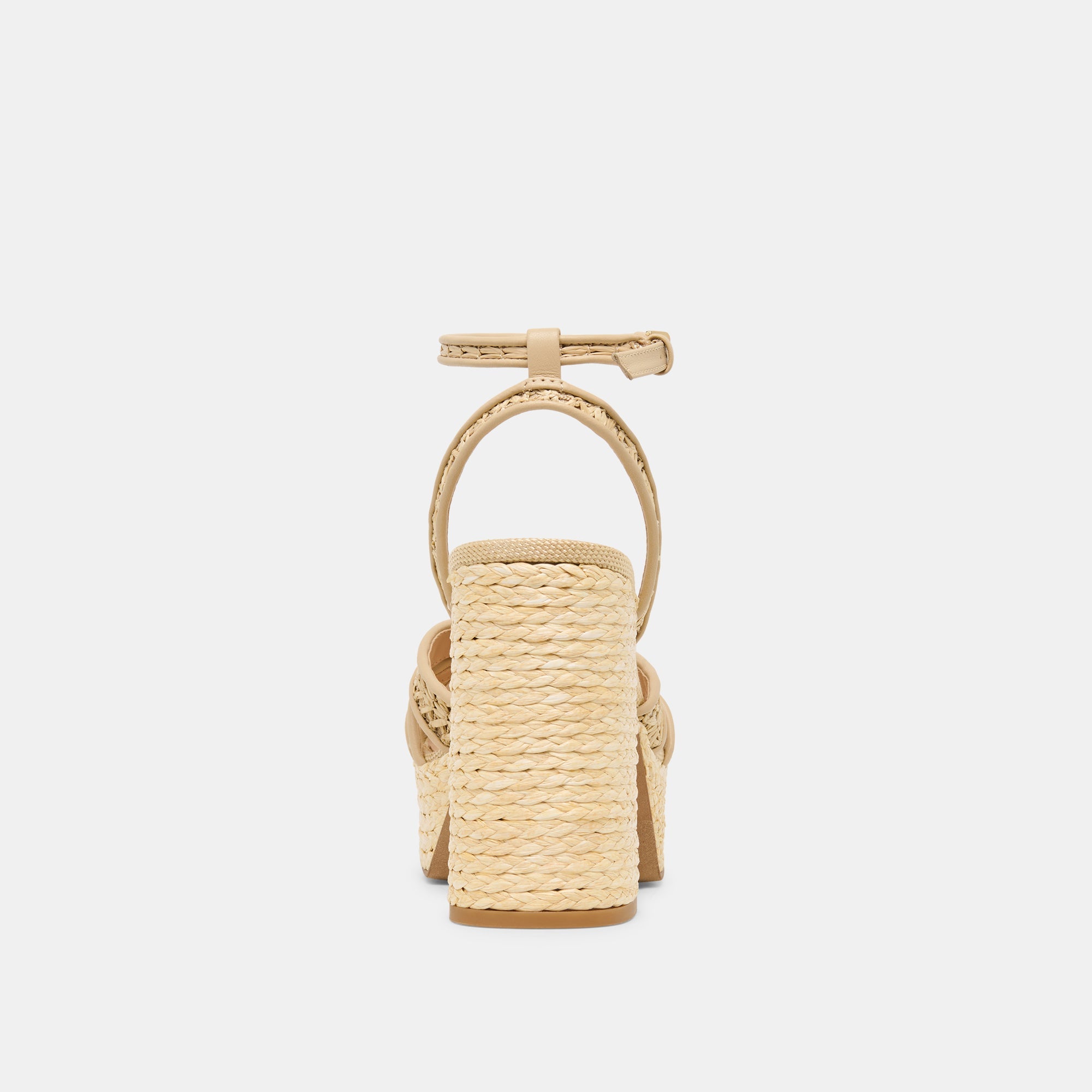 Danila Lt Natural Cross Hatch Raffia Heels | Dolce Vita Women