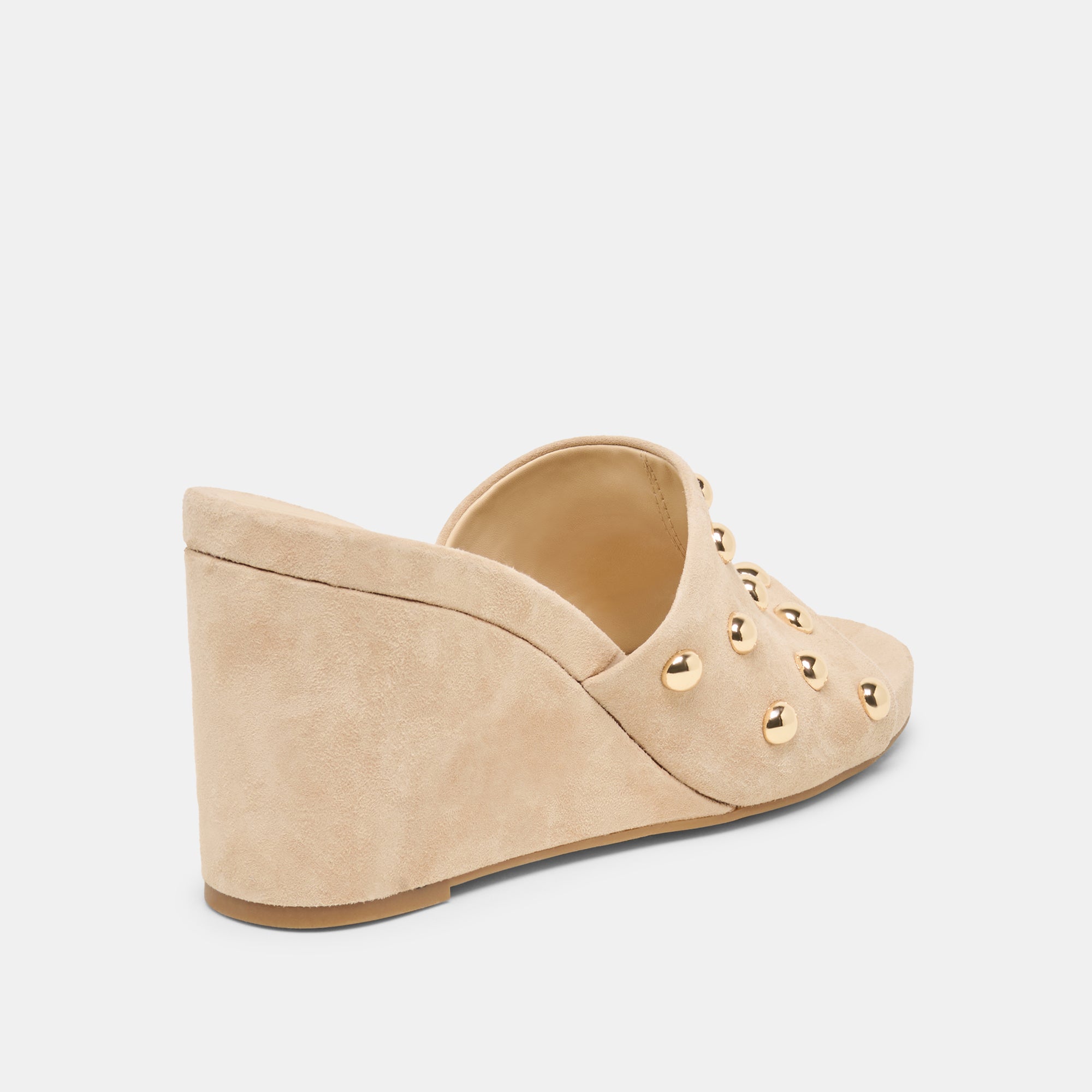 Holta Stud Camel Suede Wedges | Dolce Vita Women
