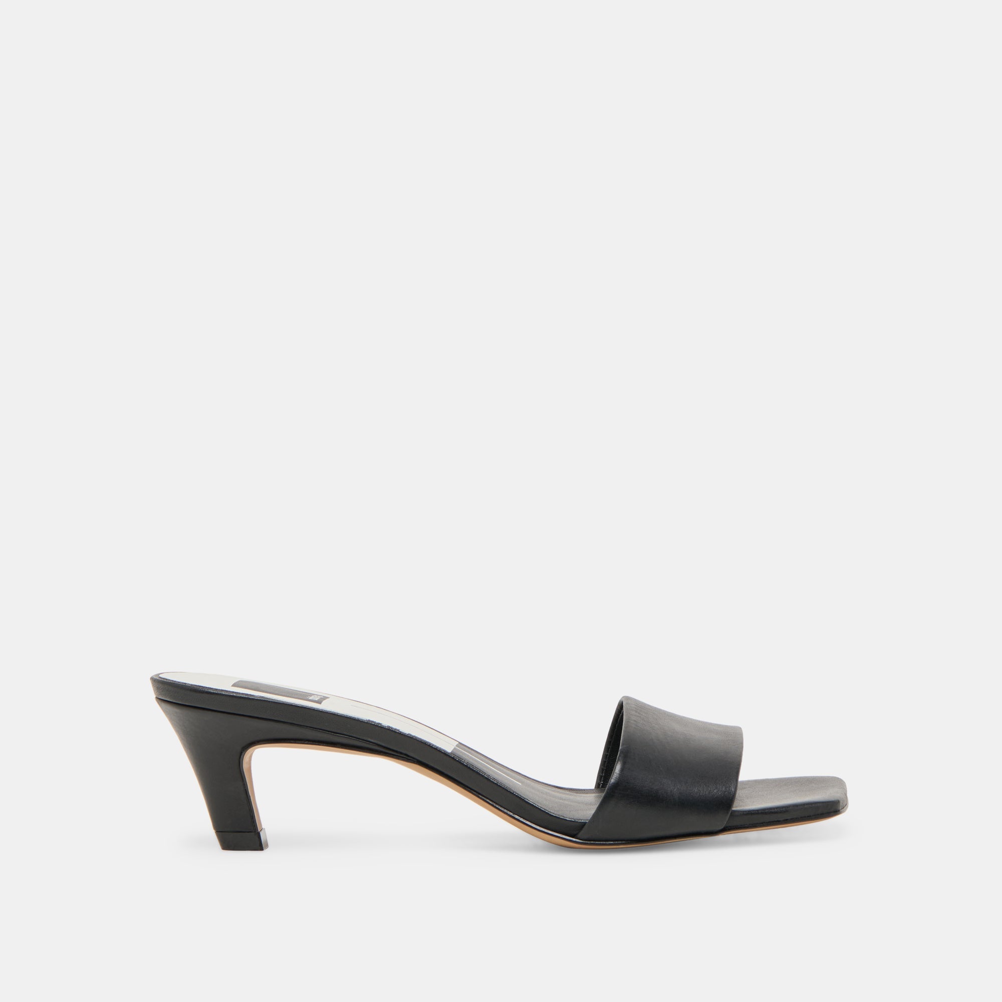 Rexa Black Leather Heels | Women Dolce Vita