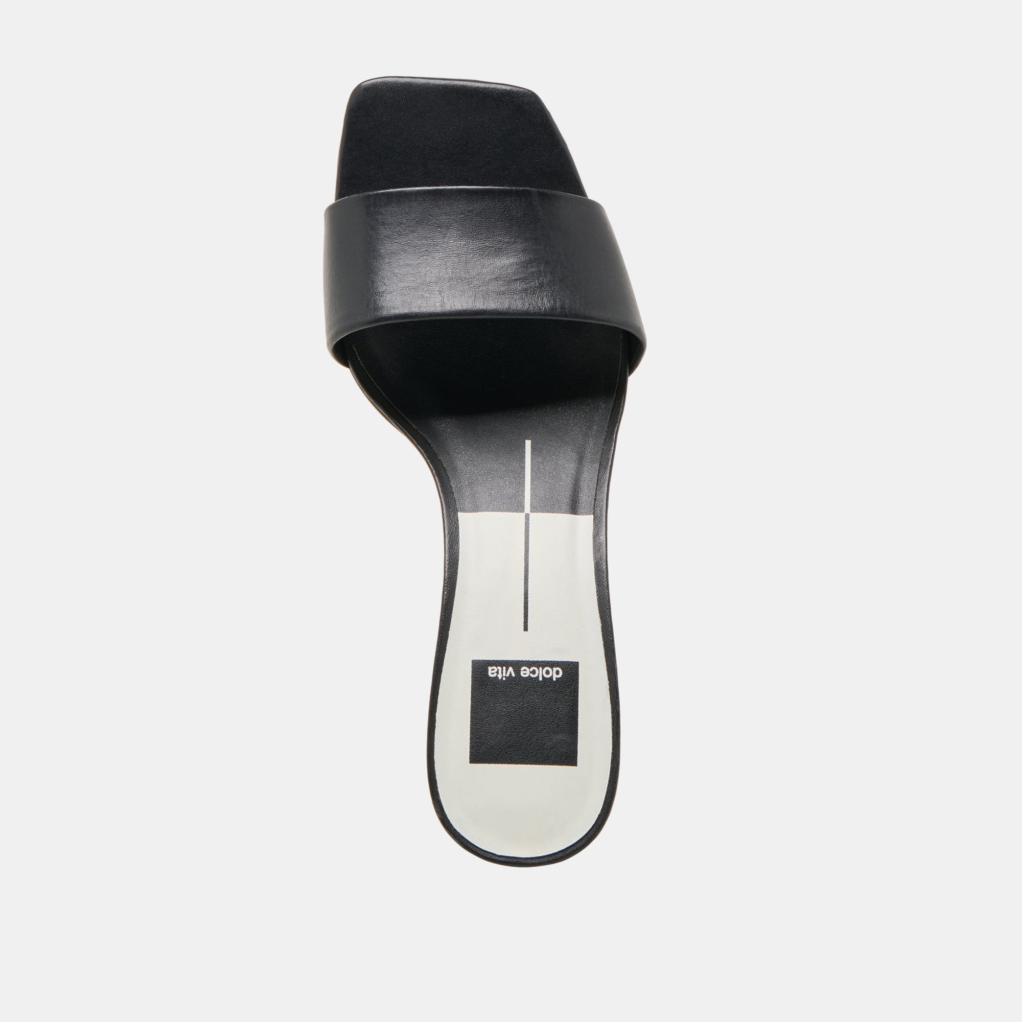Rexa Black Leather Heels | Women Dolce Vita