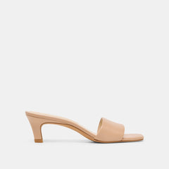 Rexa Light Tan Leather Heels | Dolce Vita Women