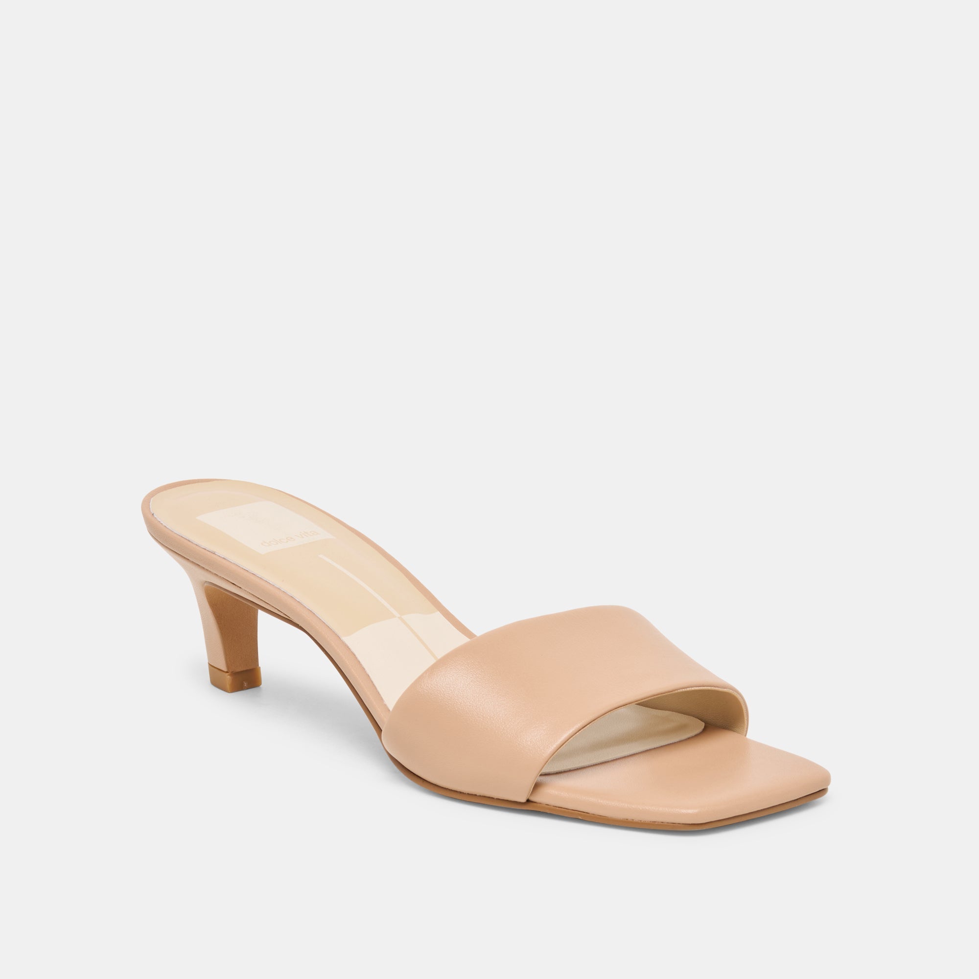 Rexa Light Tan Leather Heels | Dolce Vita Women