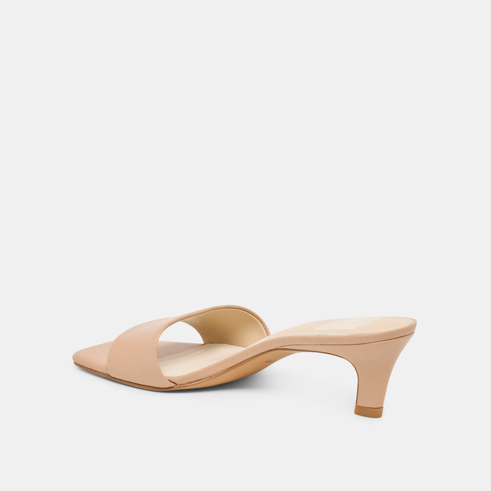 Rexa Light Tan Leather Heels | Dolce Vita Women