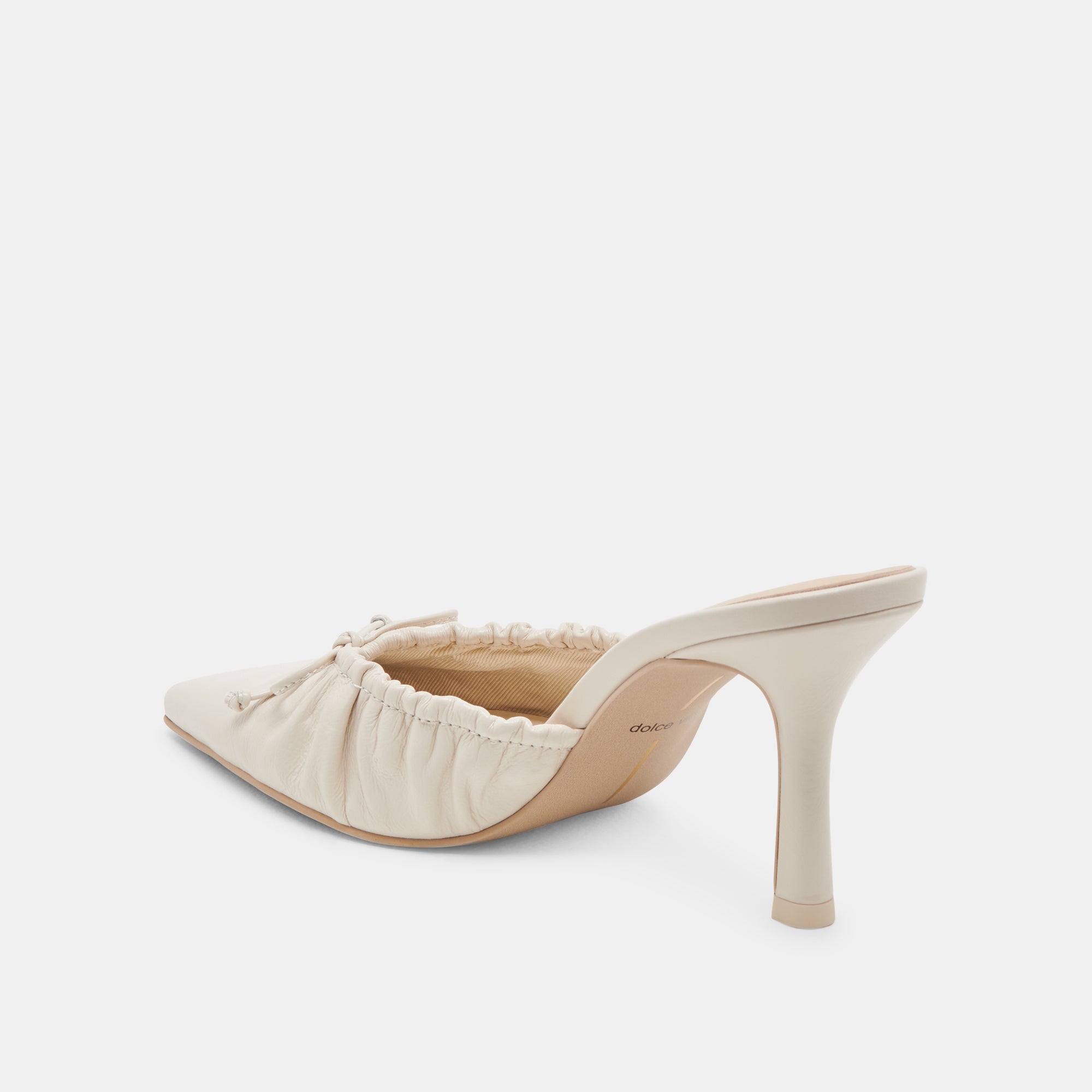 KAIRI HEELS IVORY CRINKLE PATENT | Dolce Vita Women